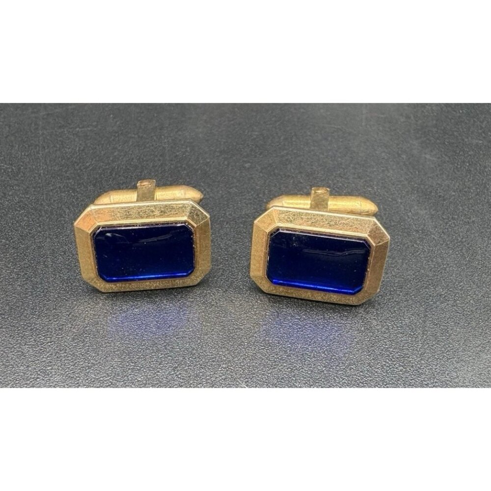 Lot 8+ Cufflinks Men's Multicolor Silver Gold Tone Assortment Brands - Picture 7 of 11